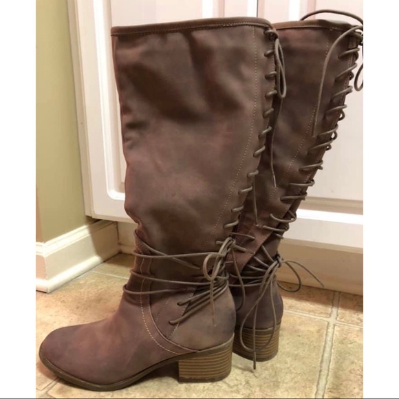 AMS Shoes Shoes - Lace Up Fall Riding Boots